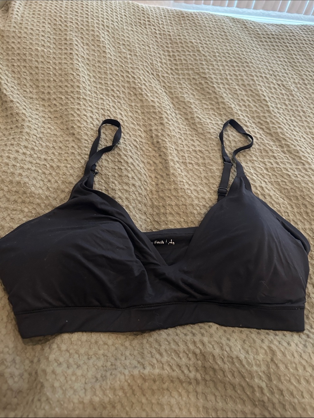 Black Naked Bralette - Abercrombie